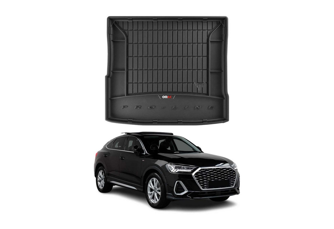 Omac Kofferraumwanne Für Audi Q3 Sportback 2019-2025 Tpe Bild 4