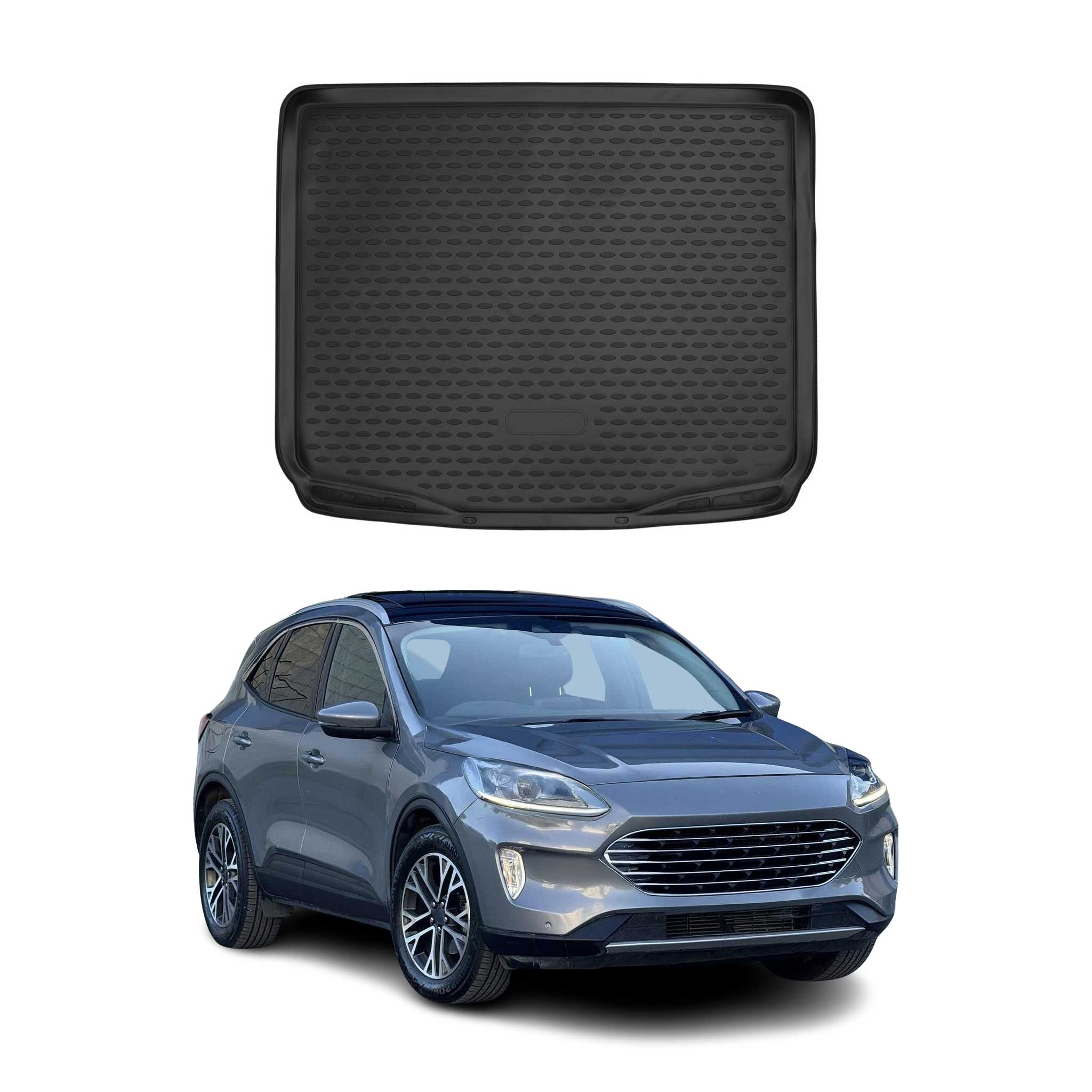 Omac Kofferraumwanne Für Ford Kuga 2019-2026 Gummi Tpe Schwarz