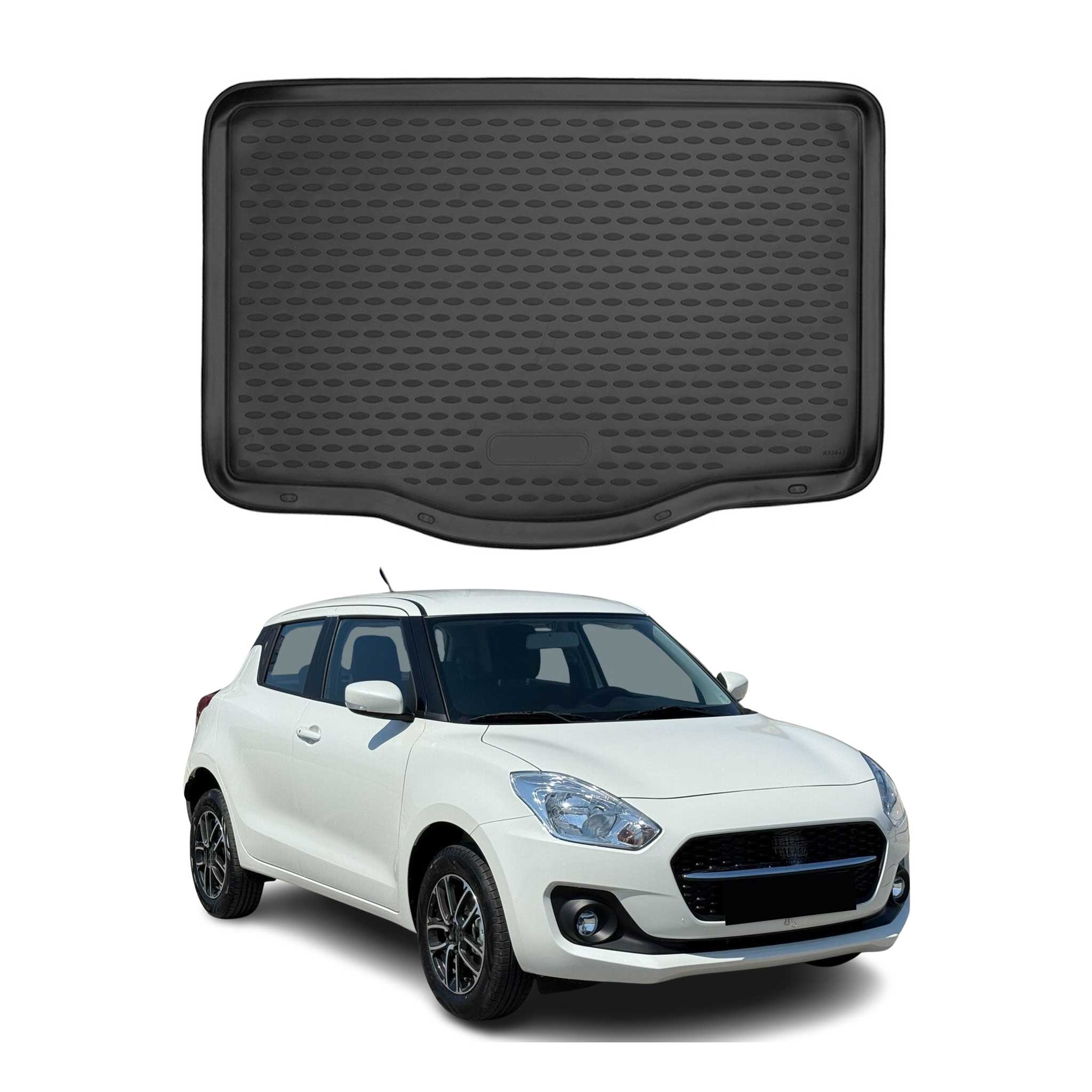 Omac Kofferraumwanne Für Suzuki Swift 2017-2021 Tpe Schwarz