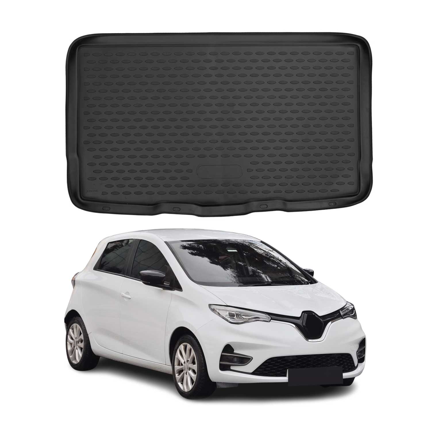 Omac Kofferraumwanne Für Renault Zoe 2019-2021 Tpe Schwarz