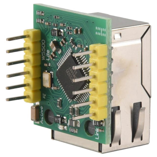W5500 Ethernet-netzwerkmodul Mit Spi-schnittstelle, Kompatibel Mit Ethernet/tcp/ip-protokollen, Wiz820io