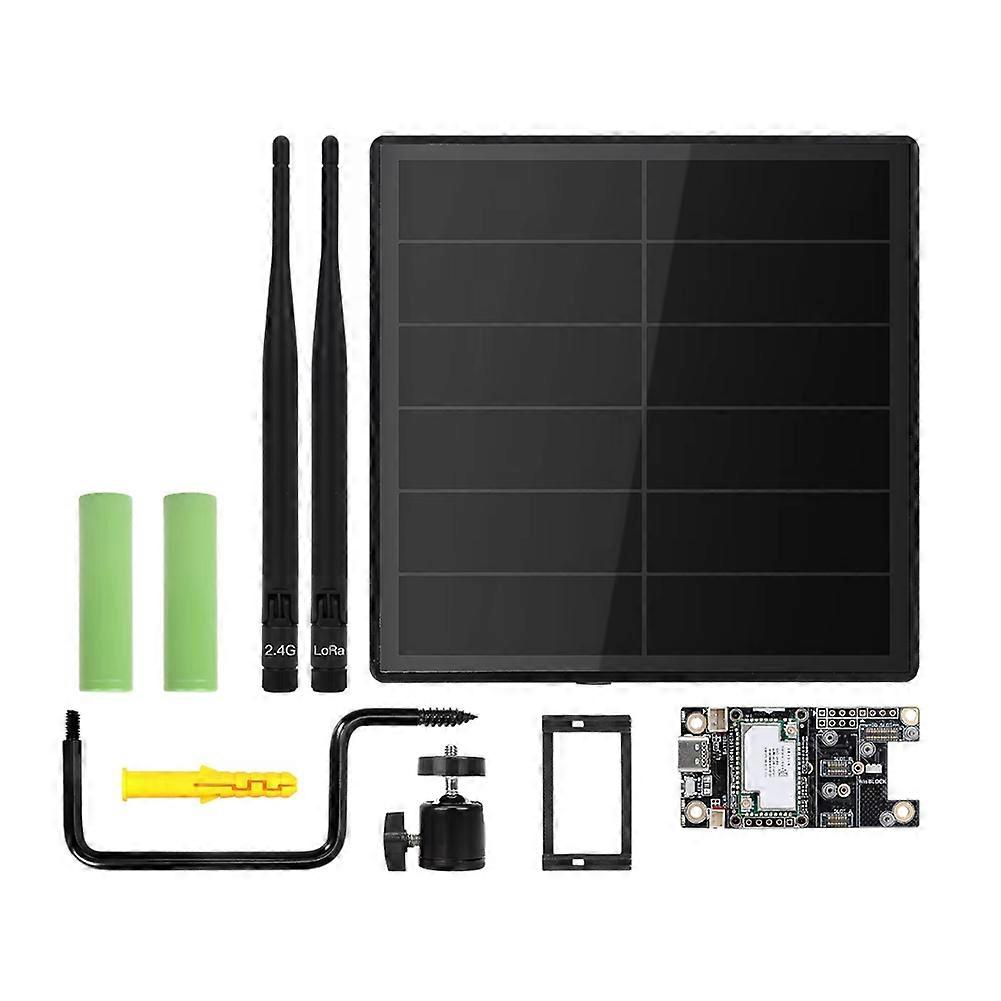 D5l Solarknoten Mit 5v-solarpanel Rak19007 & Rak4631 Wisblock-integration Bluetooth Wifi Lora Iot Low-power-modul A
