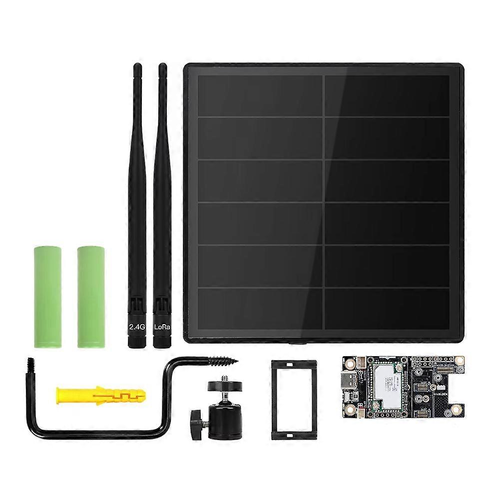 D5l Solarknoten Mit 5v-solarpanel Rak19007 & Rak4631 Wisblock-integration Bluetooth Wifi Lora Iot Low-power-modul B