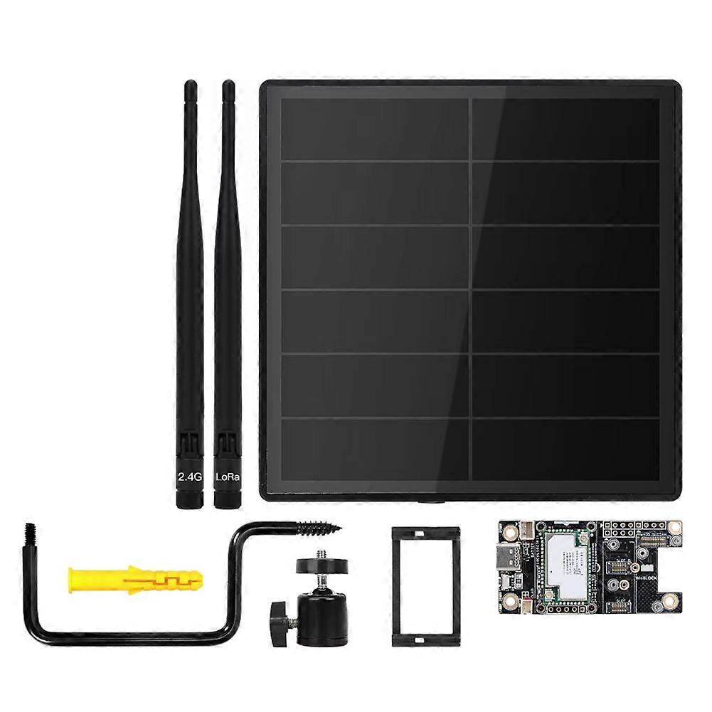 D5l Solarknoten Mit 5v-solarpanel Rak19007 & Rak4631 Wisblock-integration Lora Iot Low-power Bluetooth Wifi-modul A