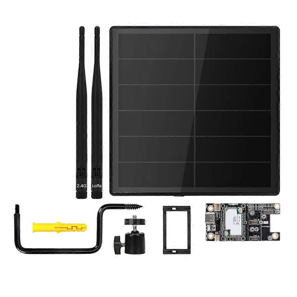 D5l Solarknoten Mit 5v-solarpanel Rak19007 & Rak4631 Wisblock-integration Lora Iot Low-power Bluetooth Wifi Modul B