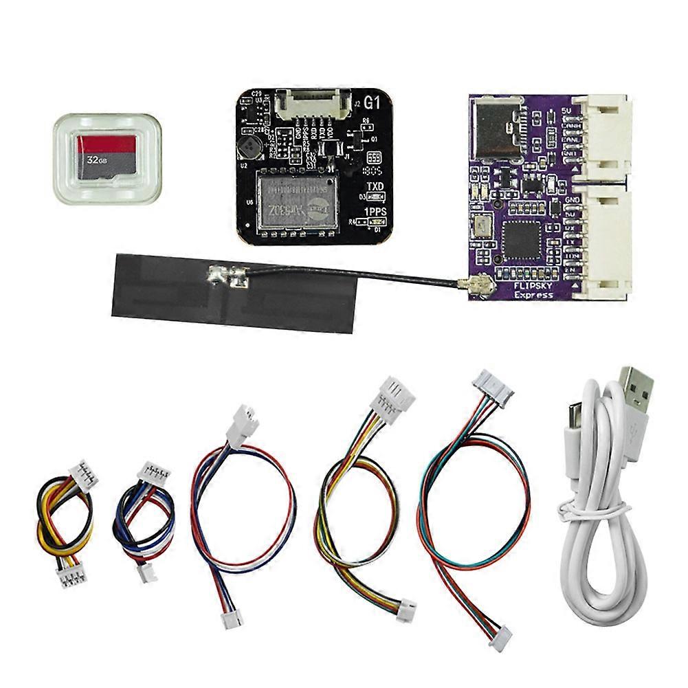 Flipsky Fsesc Express Esc Erweiterungsplatine + Gps-modul + Speicherkarte Mit Unterstützung Für Wlan + Bluetooth Und Gps-positionierungsdatenaufzeichnung