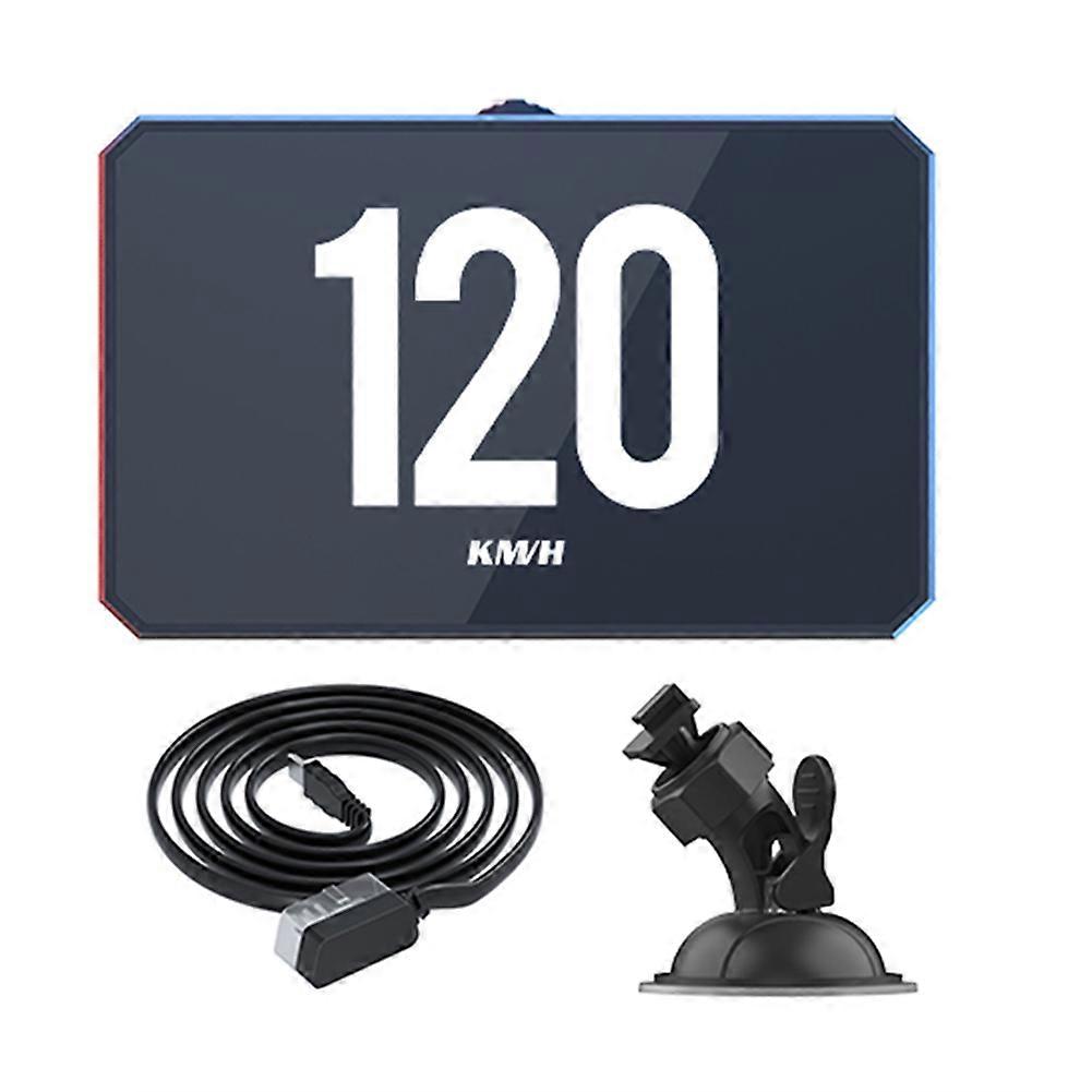 P16 Auto Obd Hud Obd2 Head-up-display Autoprojektor Digitaler Tachometer Wassertemperatur Geschwindigkeitsüberwachung