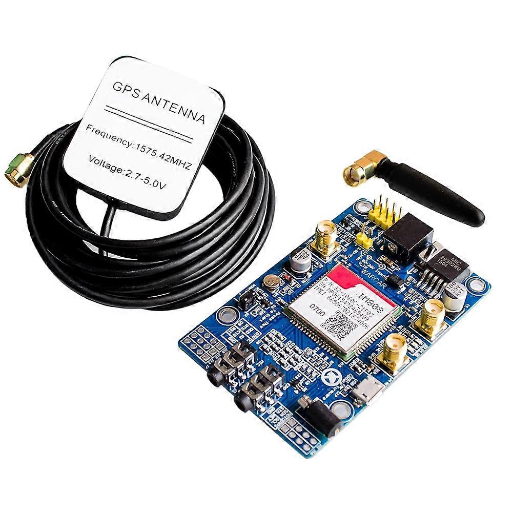 Sim808-modul Gsm Gprs Gps Entwicklungsboard Ipx Sma Mit Gps-antenne Für Raspberry Pi, Unterstützt 2g, 3g Und 4g Sim-karten
