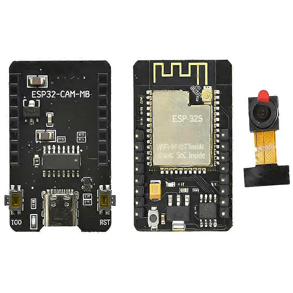 Esp32 Cam Wifi Bluetooth Entwicklungsmodul-board: Mit Ov2640 Kamera, Ch340 Programmiergerät, Bt Typ-c Für Iot- Und Ki-projekte