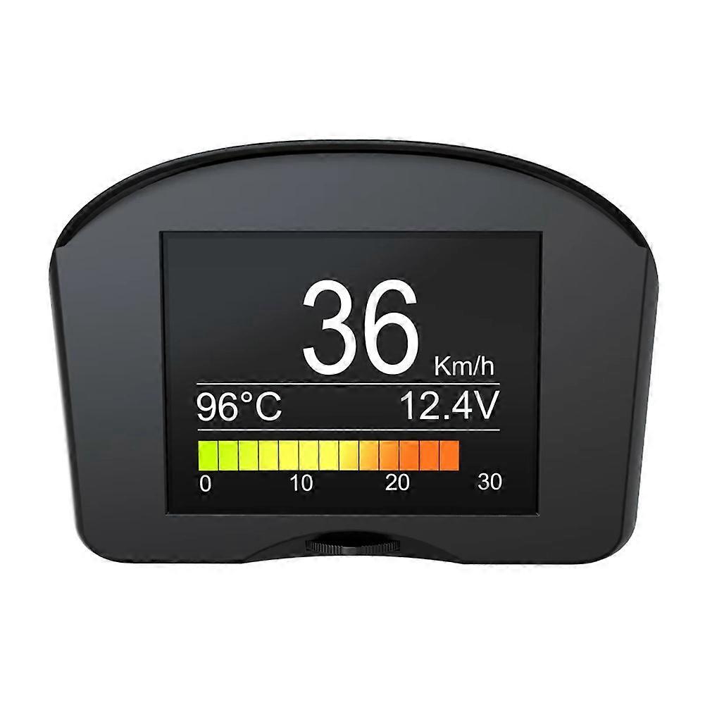 X50 Plus Universelles Obd Smart Digitalmeter Drehzahlmesser Wassertemperaturanzeige Für Autos Mit Multifunktionsalarm