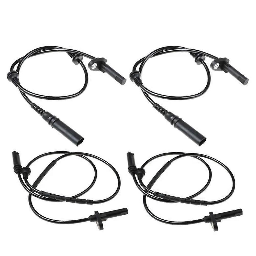 4 Stück 34526771776 Abs-raddrehzahlsensor 34526771777 Su12022 Als1832 Für Bmw E70 E71 F15 F16 F85 F86 X5 X6