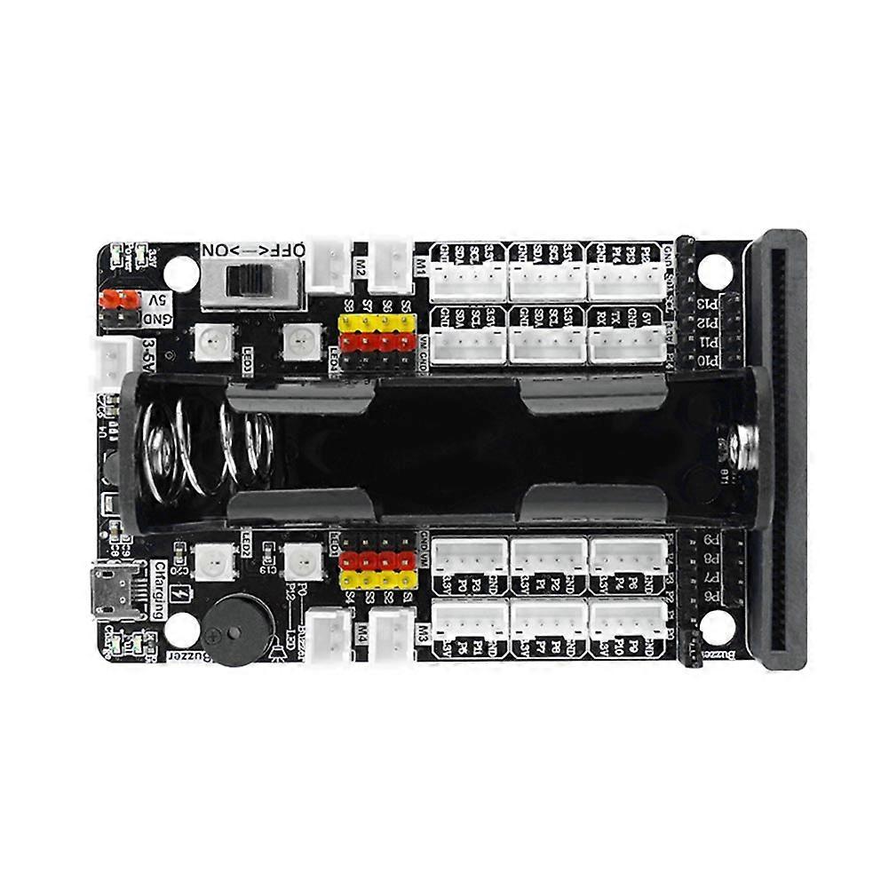 Für Micro:bit Erweiterungsplatine Motor-servo-entwicklungstreiberplatine Für Python-programmierung Microbit-sensor