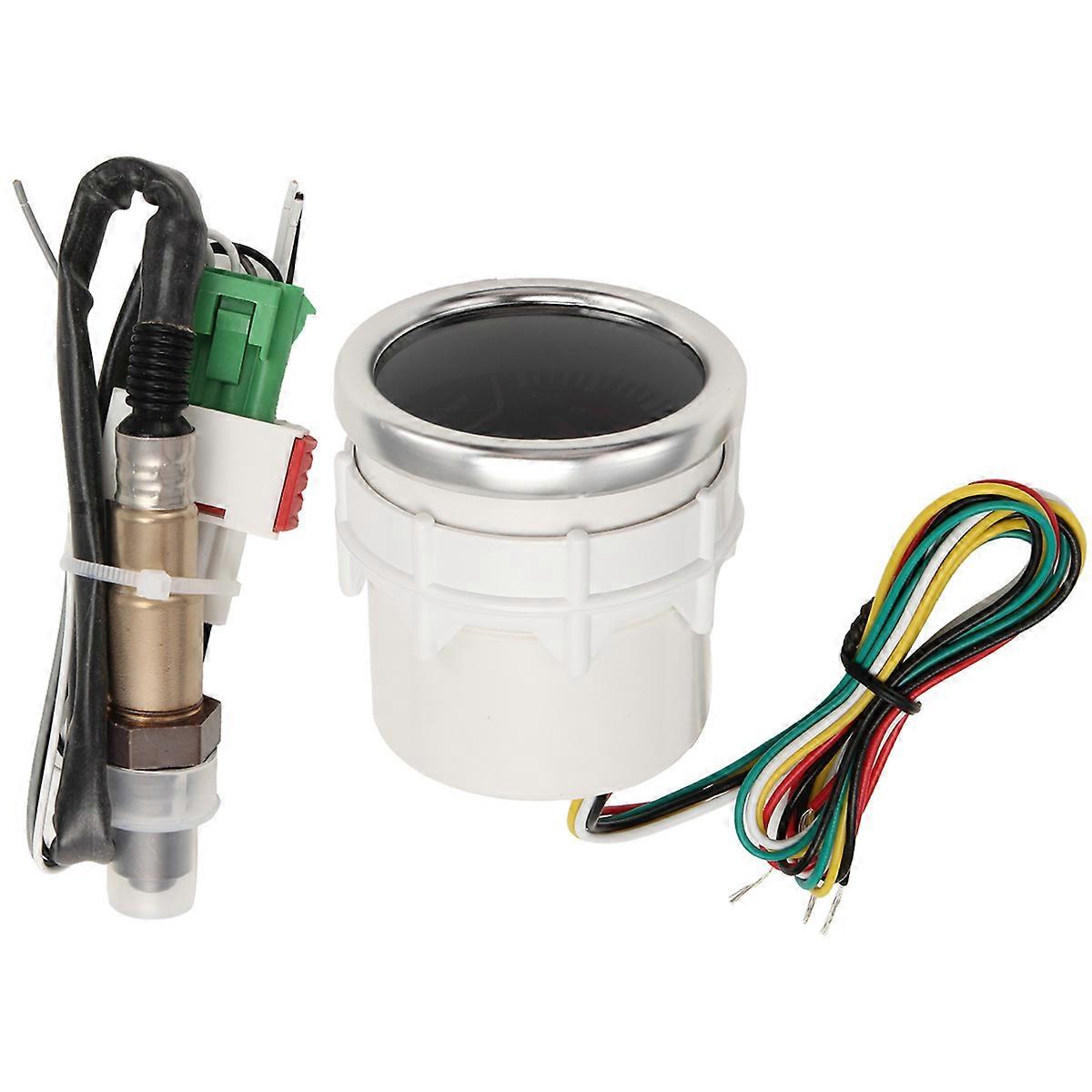 2-zoll-52-mm-luftverhältnisanzeige Mit Schmalband-o2-sauerstoffsensor 0258006028 Led-anzeige Für Rennwagen, 12 V