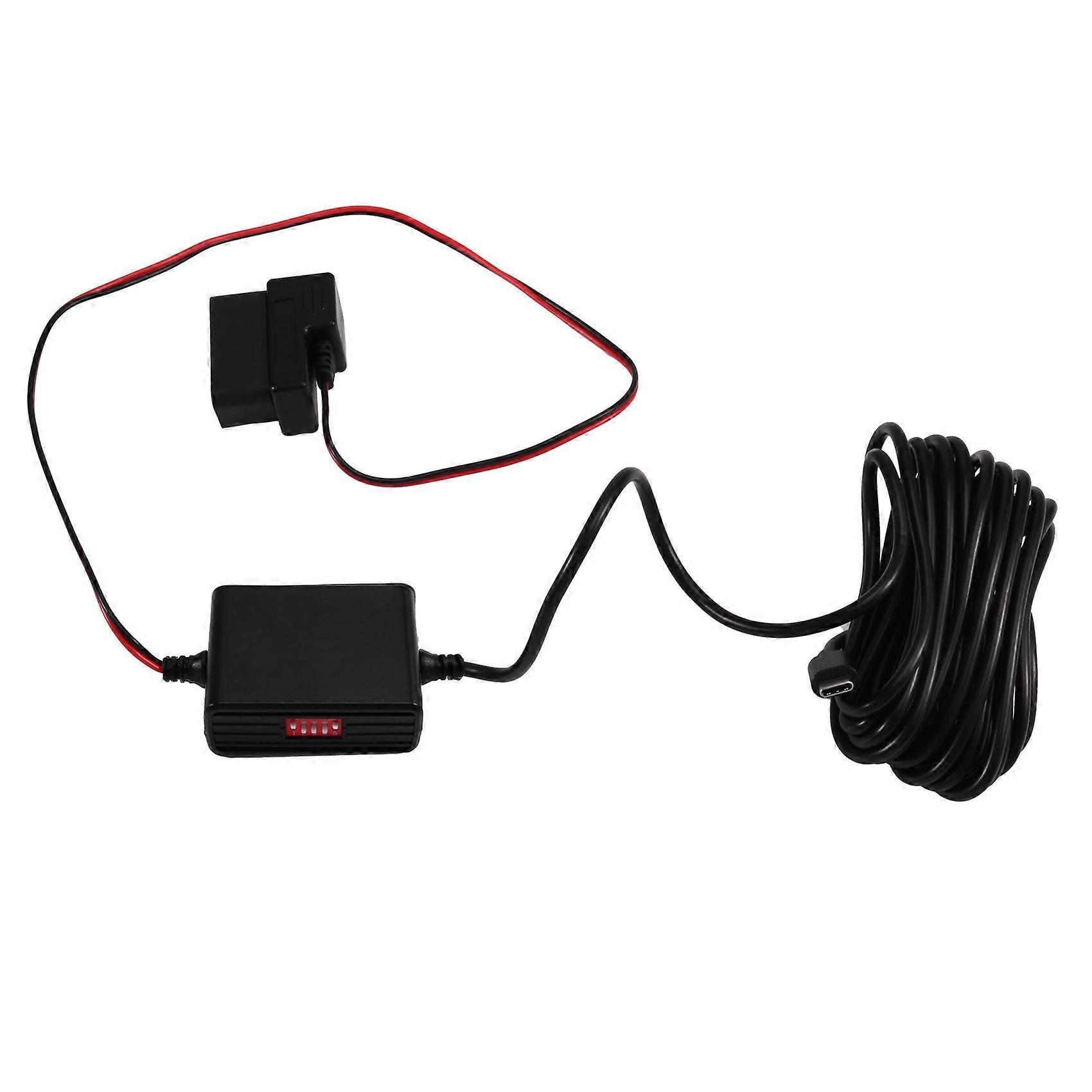 Obd-2-anschlusskabel Für Auto-dashcams Mit Usb-/typ-c-schnittstelle