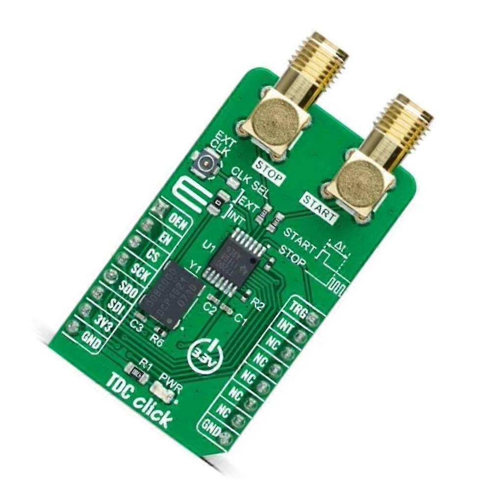 Mikroe-4770 Tdc7200pwr Mikroe Tdc Click Module Digital Converter Tdc Click Module -