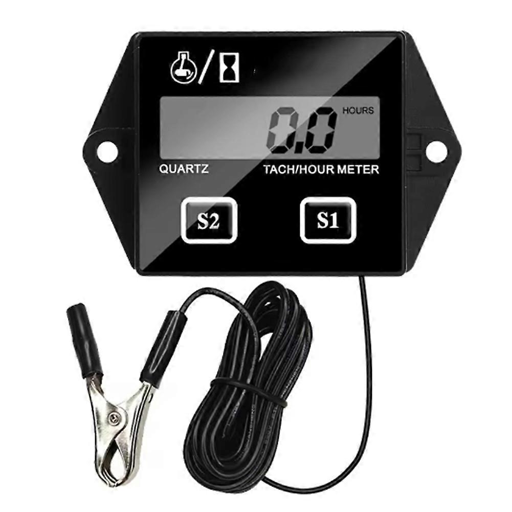 Digitaler Motordrehzahlmesser, Betriebsstundenzähler, Drehzahlmesser Mit Lcd-anzeige