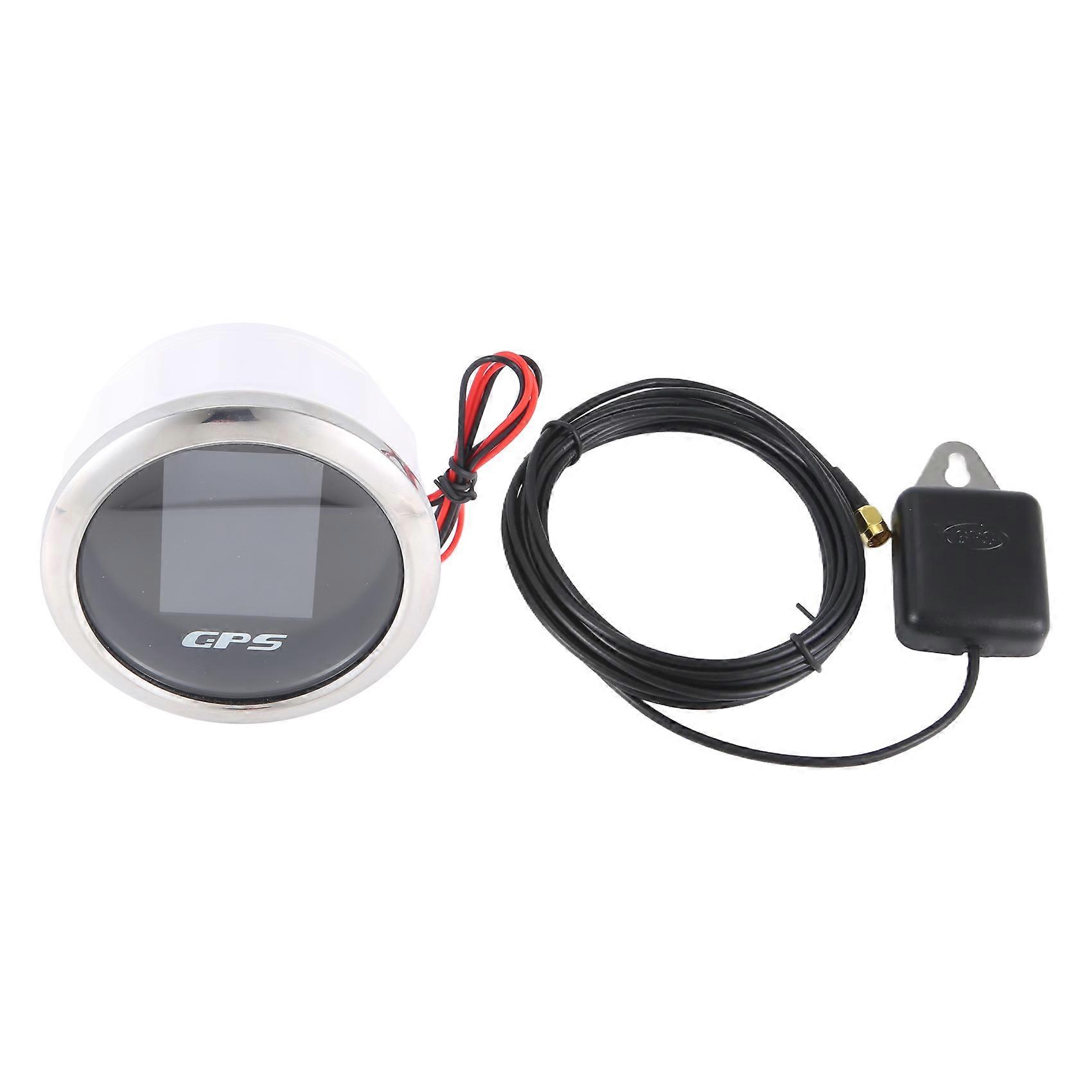 85-mm-smart-gps-tachometer Mit Wasserdichtem Tft-bildschirm, Digitalem Drehzahlmesser Und Kilometerzähler Mit Gps-antenne Für Auto, Boot Und Motorrad