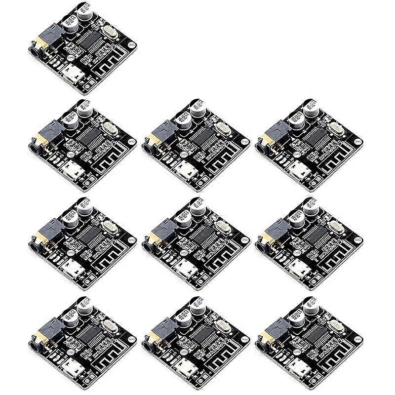 Vhm-314 Bluetooth-audioempfängerplatine, Bluetooth 5.0, Mp3-lossless-decoderplatine, Drahtloses Stereo-musikmodul, 10 Stück
