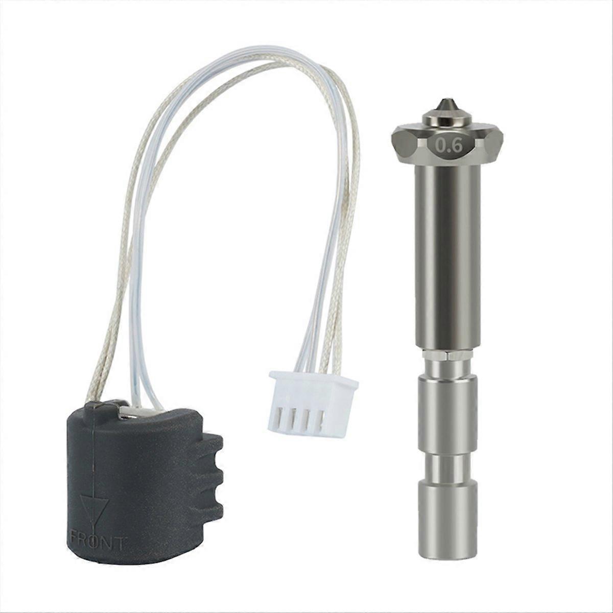 Für 3 Max Ende Integrierte Gehärtete Stahldüse Thermistor Heizkomponente K3m Keramikende 0,6 Mm
