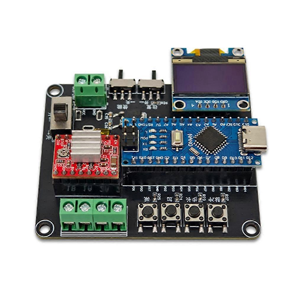 Atmega328p Schrittmotormodul, Schrittmotortreiberplatine A4988, 5–24 V Dc-eingang Für Arduino