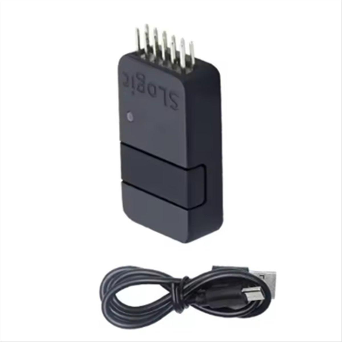 Für Combo 8 Logikanalysator Daplink Cklink Debugger Tool, Logikanalysator Serieller Port Debug Tool Schwarz