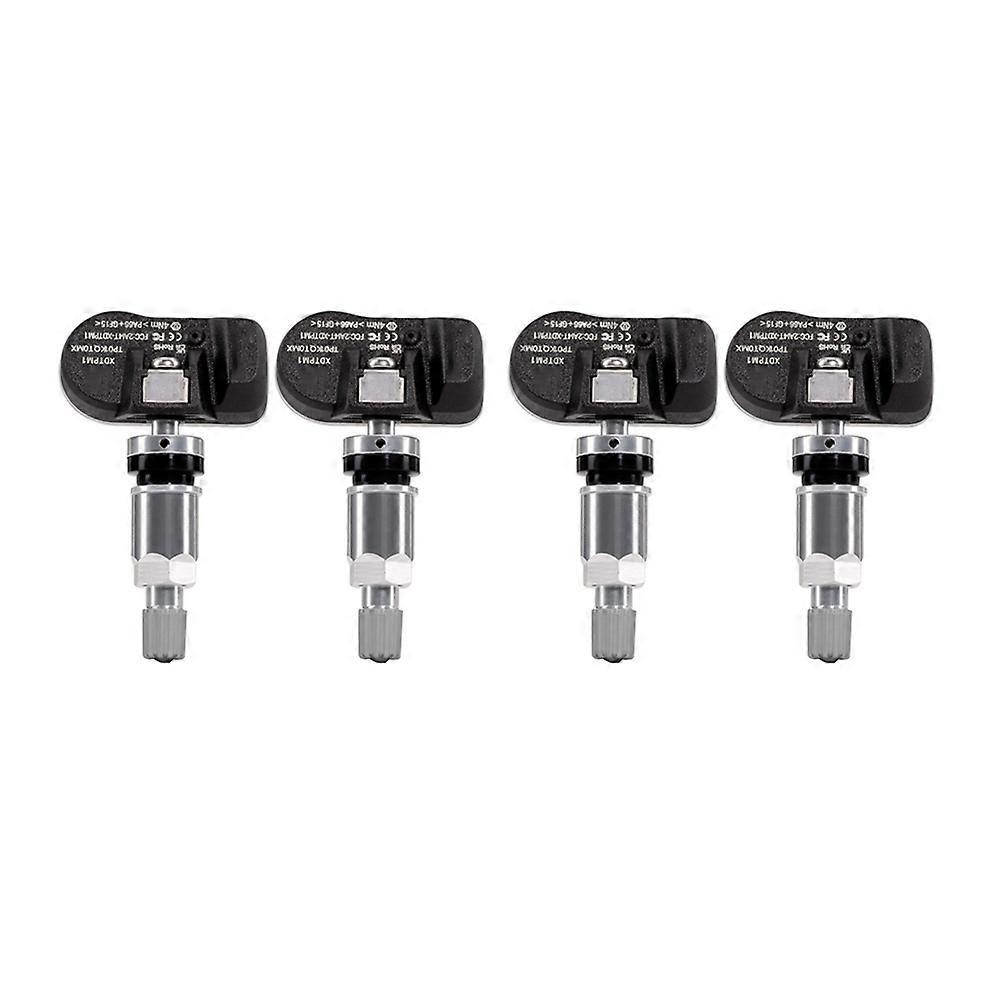 4 Stück Xdtpm1en Tpms-sensor, Universell Programmierbar, Unterstützt 315/433 Mhz, Kompatibel Mit Key Tool Max Pro/key Tool Midi
