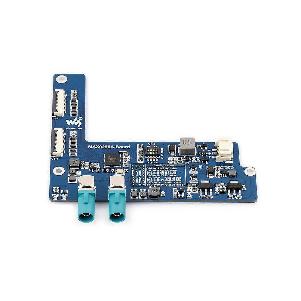 Waveshare 2-kanal Gmsl Kamera-erweiterungsplatine Mit Max9296a Chip Für Raspberry Pi 5/jetson Orin Nano/jetson Orin Nx Mainboards