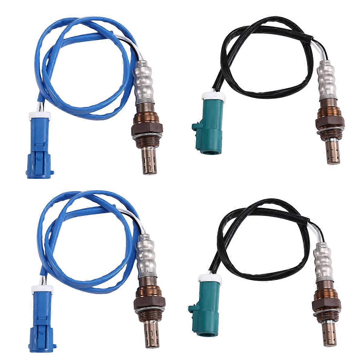 4 Stück Sauerstoffsensoren (o2) 234-4373 234-4609 Für Mercury Grand Marquis Crown Victoria 4.6l 2006-2011
