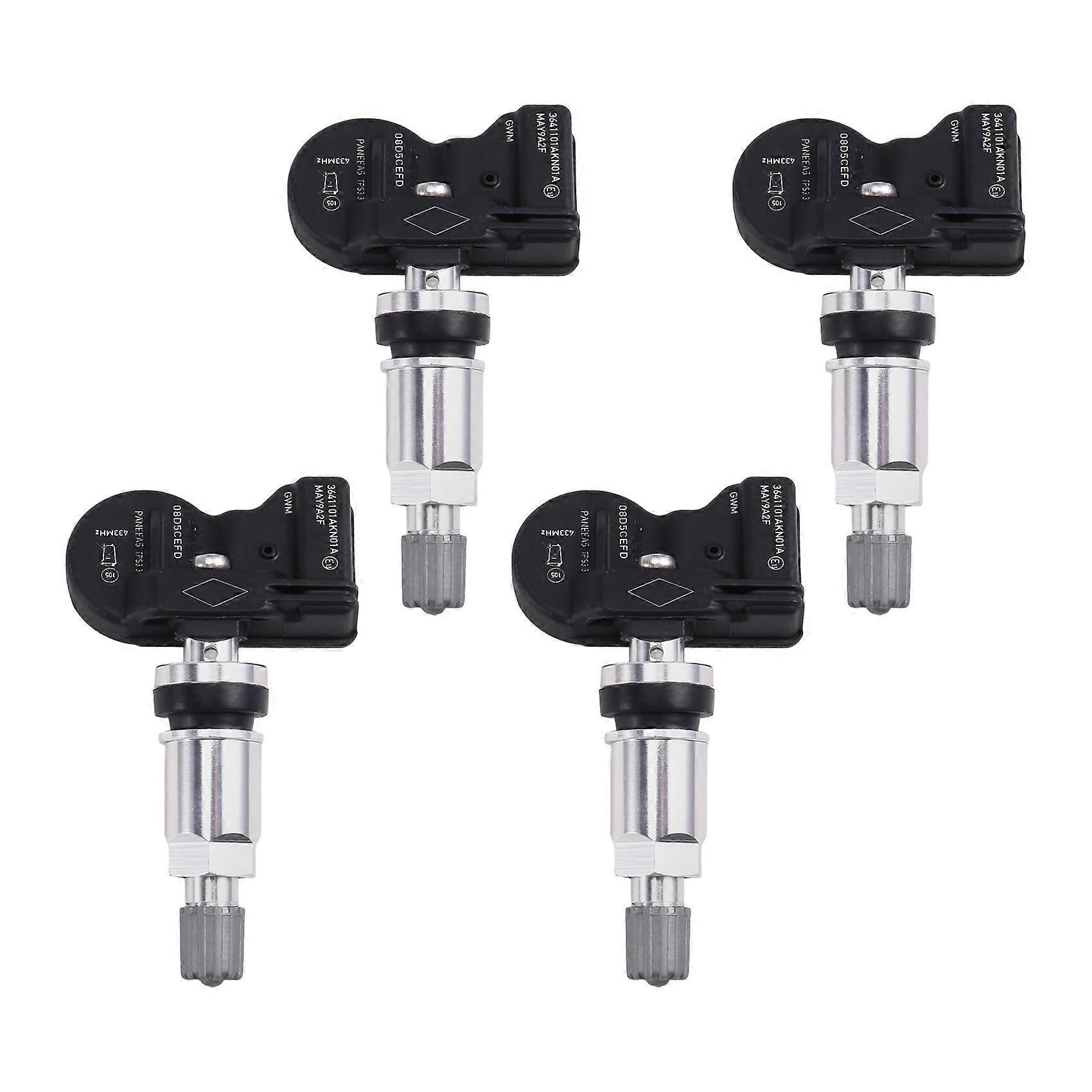 4 Stück Tpms-sensoren (reifendrucküberwachungssensor 3641101akn01a) Für Great Wall, Wey, Tank 300, Haval H5, F7, H6, Jolion, 433 Mhz