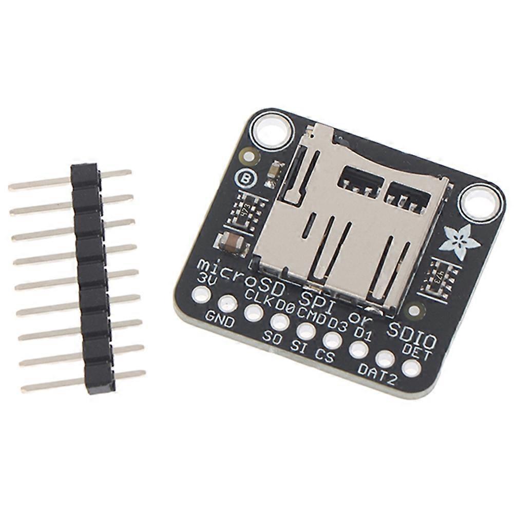 4682 Adafruit Microsd-karten-breakout-modul – Spi/sdio 3v Flash-speicher-erweiterungsplatine Für Elektronikprojekte