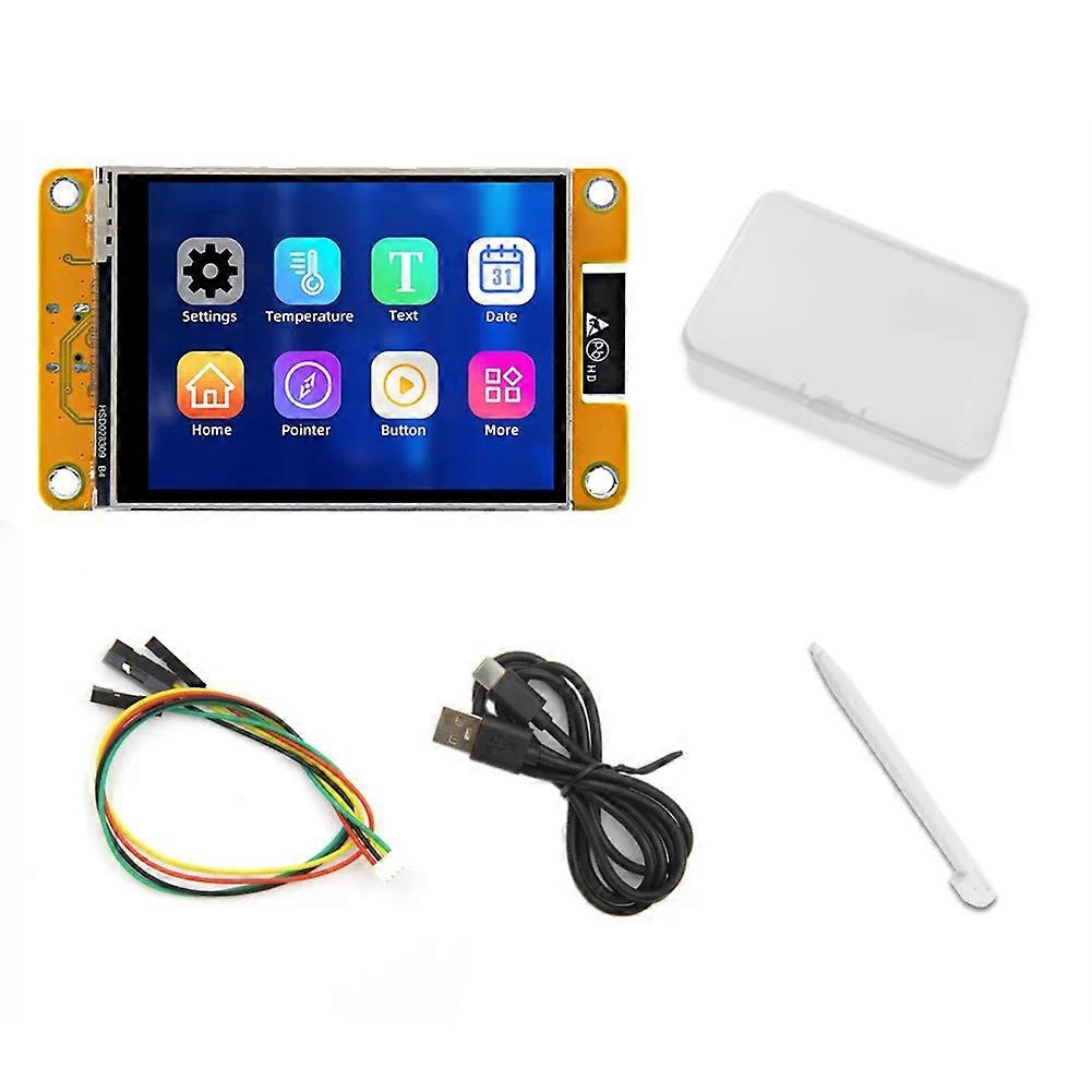 Esp32 Wifi Bluetooth Modul Entwicklungsboard, 240x320 Auflösung, 2,8 Zoll Resistiver Touchscreen, St7789p3 Treiber