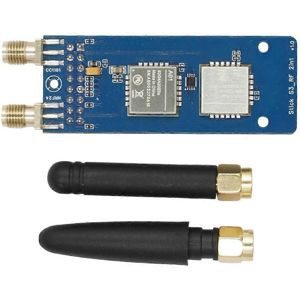 2-in-1-modul Für M5stick S3 Plus2 Cc1101 + Nrf24 Esp32 Iot-modul Für Bruce Firmware-anpassung (ohne Gehäuse)