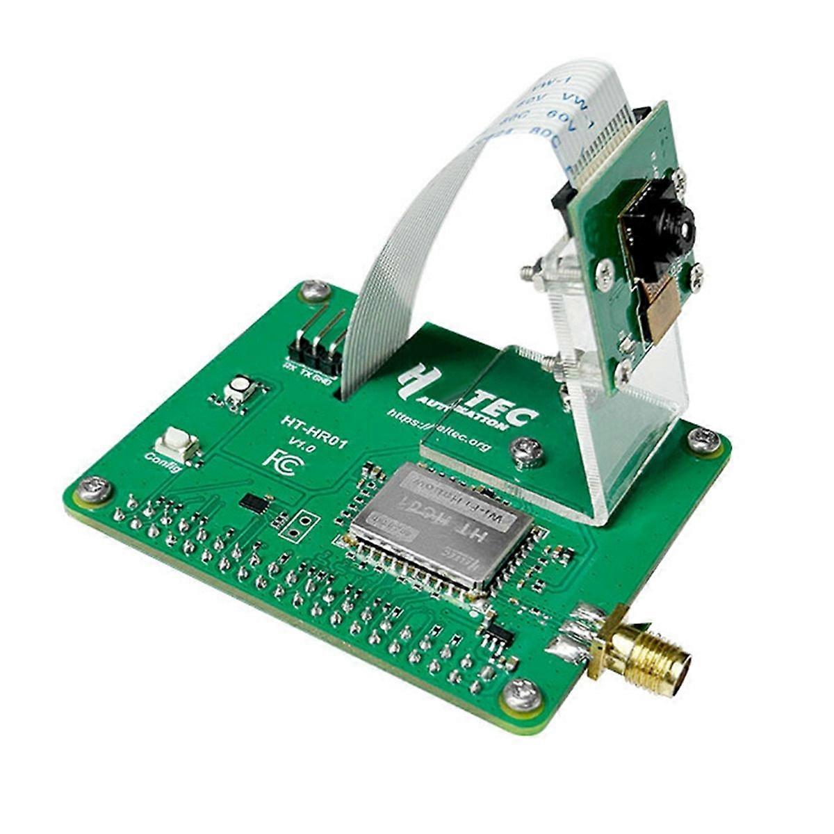 Hr01 Wifi Halow Modul Pi-camlow Für Hat 5mp Kamera 2km Reichweite 32,5mbps Mesh-netzwerk