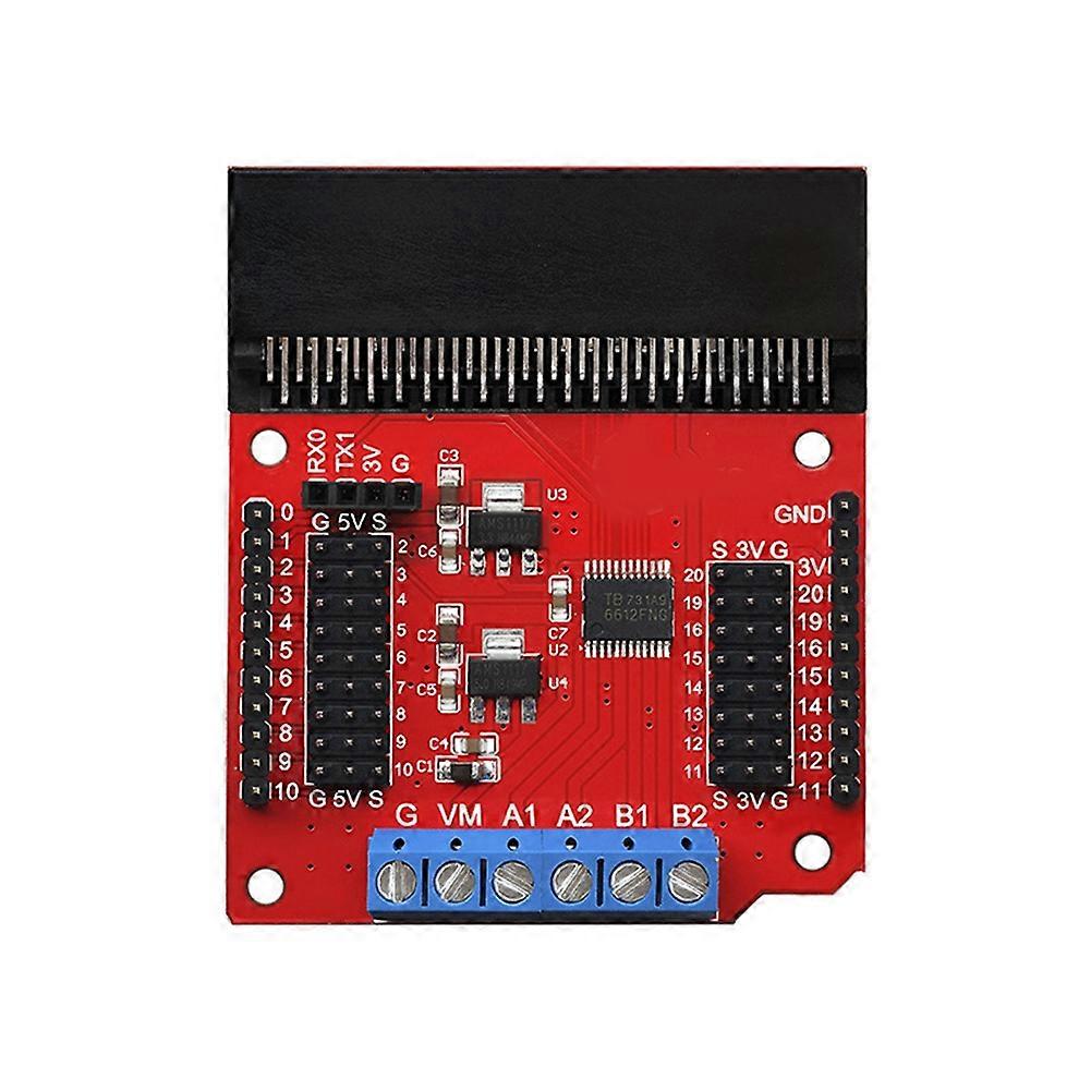 Motortreiber-erweiterungsplatine, Dc-motortreiber-entwicklungsplatine, Zubehör Für Programmierexperimente Zum Selbermachen