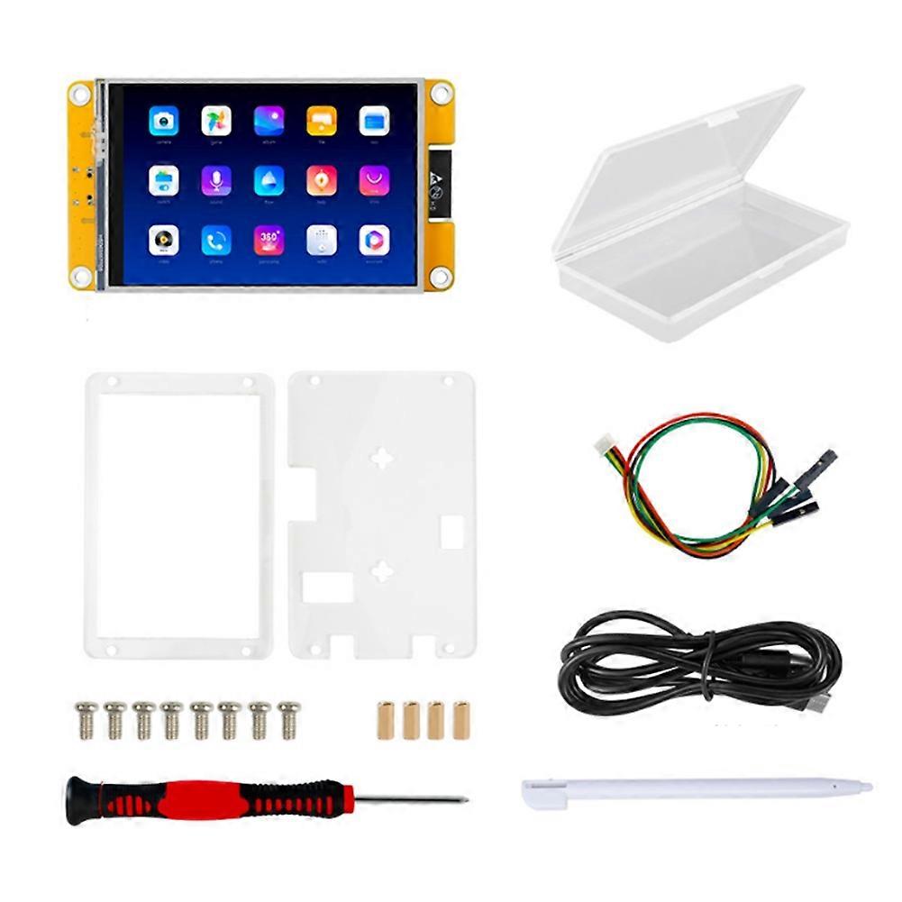 3,5-zoll-esp32-wlan-bluetooth-modul-entwicklungsboard Mit 320 X 480 Tft-touchscreen Und Acrylgehäuse – Elektronik-diy-kit