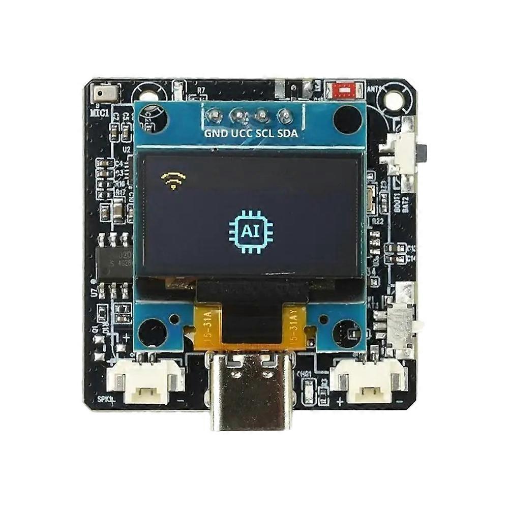 Esp32-c3 Entwicklungsboard, Ki-dialog-sprachmodul, Ki-sprachsensormodul Mit 0,96-zoll-bildschirm Für Deepseek/xiaozhi