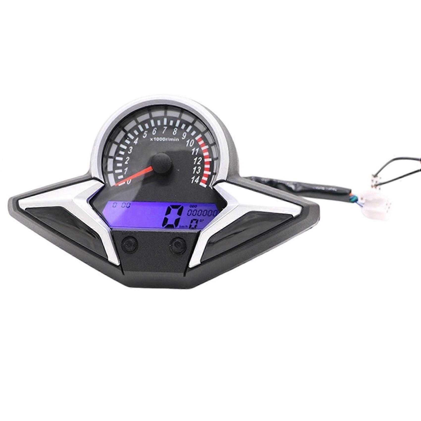 Digitales Lcd-motorrad-armaturenbrett Mit Geschwindigkeitsmesser, Drehzahlmesser Und Kilometerzähler, Kompatibel Mit Honda Cbr250