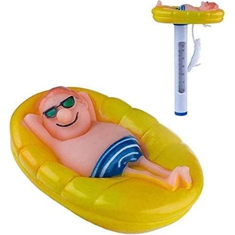 Großes Schwimmendes Poolthermometer Mit Trageband, Wasserthermometer Für Aquarien, Außen- Und Innenpools, Spas, Whirlpools, Aquarien Und Mehr.
