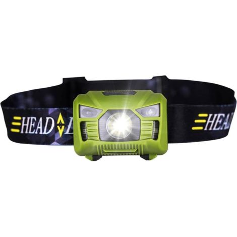 Wiederaufladbare 5w Led-stirnlampe Mit Bewegungssensor, Mini-stirnlampe Mit Usb-anschluss Für Outdoor-aktivitäten Wie Camping, Radfahren, Laufen, Angeln Usw.
