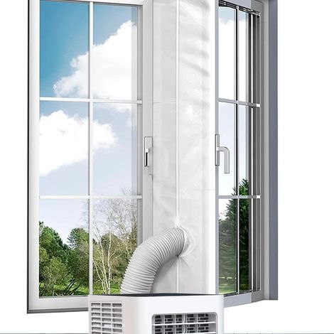 Dichtungsset Für Mobile Klimageräte + Kompatibel Mit Allen Mobilen Klimageräten + Universelle Dichtung Für Türen Und Drehkippfenster + Modular Und Einfach Zu Montieren – 500 Cm