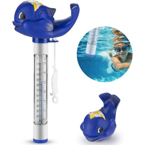 Schwimmendes Poolthermometer, Poolthermometer Mit Seil