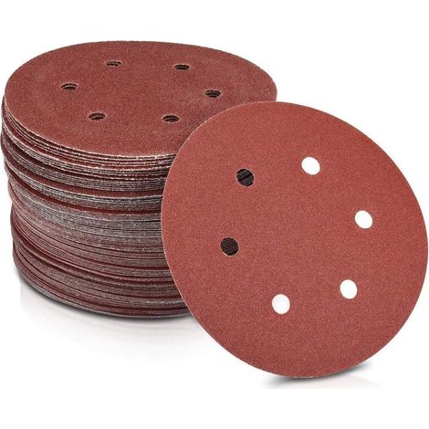 150 Mm Ø100 Stück 10x40/60/80/120/180/240/400/600/800/1000 Schleifscheiben, Klett-schleifpapier Für Exzenterschleifer