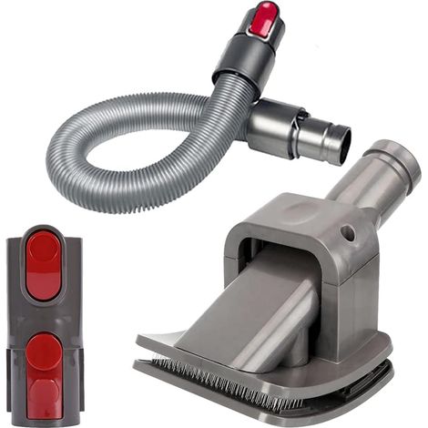 Hundepflegebürste, Kompatibel Mit Staubsaugern Der Modelle V6, V7, V8, V10 Und V11, 3 Pflegebürsten Mit Verlängerungsschlauch Und Adapter