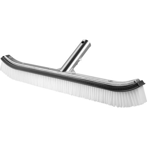 Hochwertiger 18-zoll-aluminiumbürstenkopf Für Pools, Whirlpools, Badewannen, Wände, Fliesen, Böden Usw. (grau)
