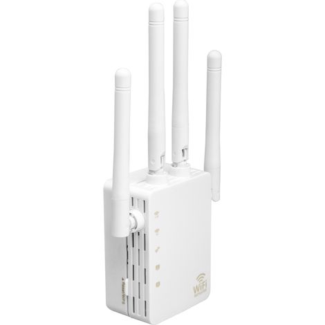 Wlan-repeater, Schnellster 1200-mbit/s-dualband-5g-wlan-signalverstärker, Geeignet Für Familien, Reichweitenverlängerung Bis Zu 790 M² Und Unterstützung Für 40 Geräte, Internet-repeater Ohne