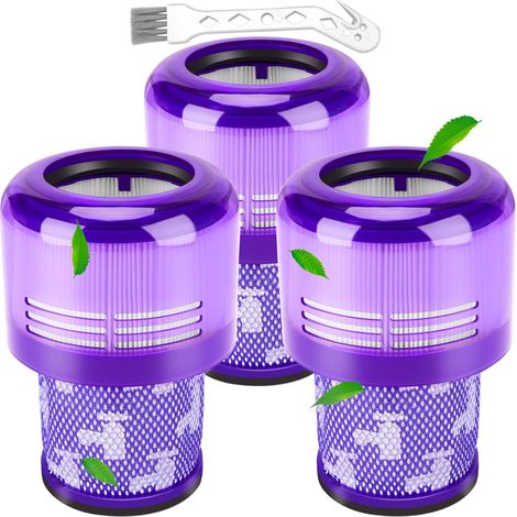 Filter Für V11, 3er-pack Ersatzfilter Für V11, V15, Sv14, Sv22 Cyclone Animal Absolute Total Clean Staubsauger, Filter Für V11 Torque Drive Staubsauger. Vergleichbar Mit Teilenummer 970013-02 (v11).
