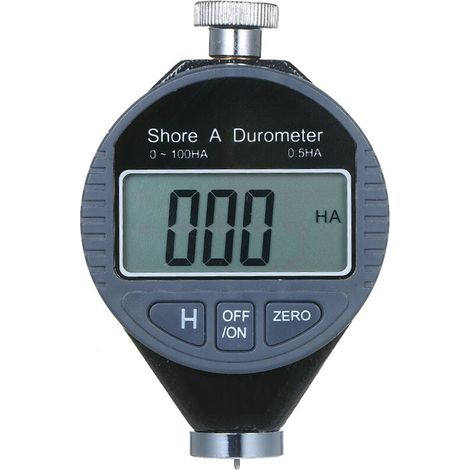 Tragbares Härteprüfgerät 0-100ha Shore A Digitale Durometer-skala Für Gummigel Und Silikonleder Mit Großem Lcd-bildschirm (lx-a)