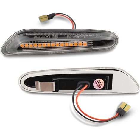 Dynamische Led-blinkerleuchte Bm Vv Led Mit Sequenzieller Seitenmarkierungsleuchte, Ersatz Für Vordere Kotflügelblinker Für E82 E88 E90 E91 E92 E93 E60 E61 E83