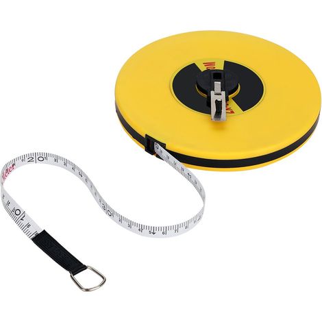 Fiberglas-maßband, Vermessungsinstrumente Mit Langer Rolle, 50-meter-lineal