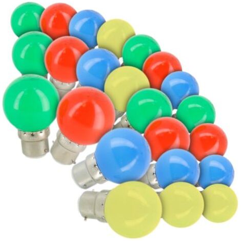 Packung Mit 24 B22-led-lampen (entspricht 3 W) Für Die Außenbeleuchtung